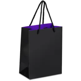 Purple Altitude Finery Mini Paper Gift Bag